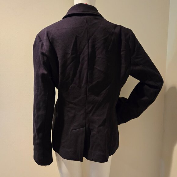 Spanx Perfect Asymmetrical Blazer Jacket Black M - Picture 6 of 6